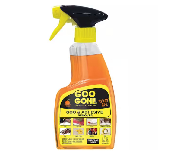 Goo Gone Adhesive Remover PRO POWER Spray Gel Remover Cleaner 12 oz