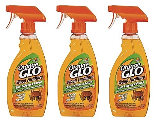 Pack of 3 Wood Furniture Cleaner & Polish – 2-in-1 Formula, 48 Fl Oz Total