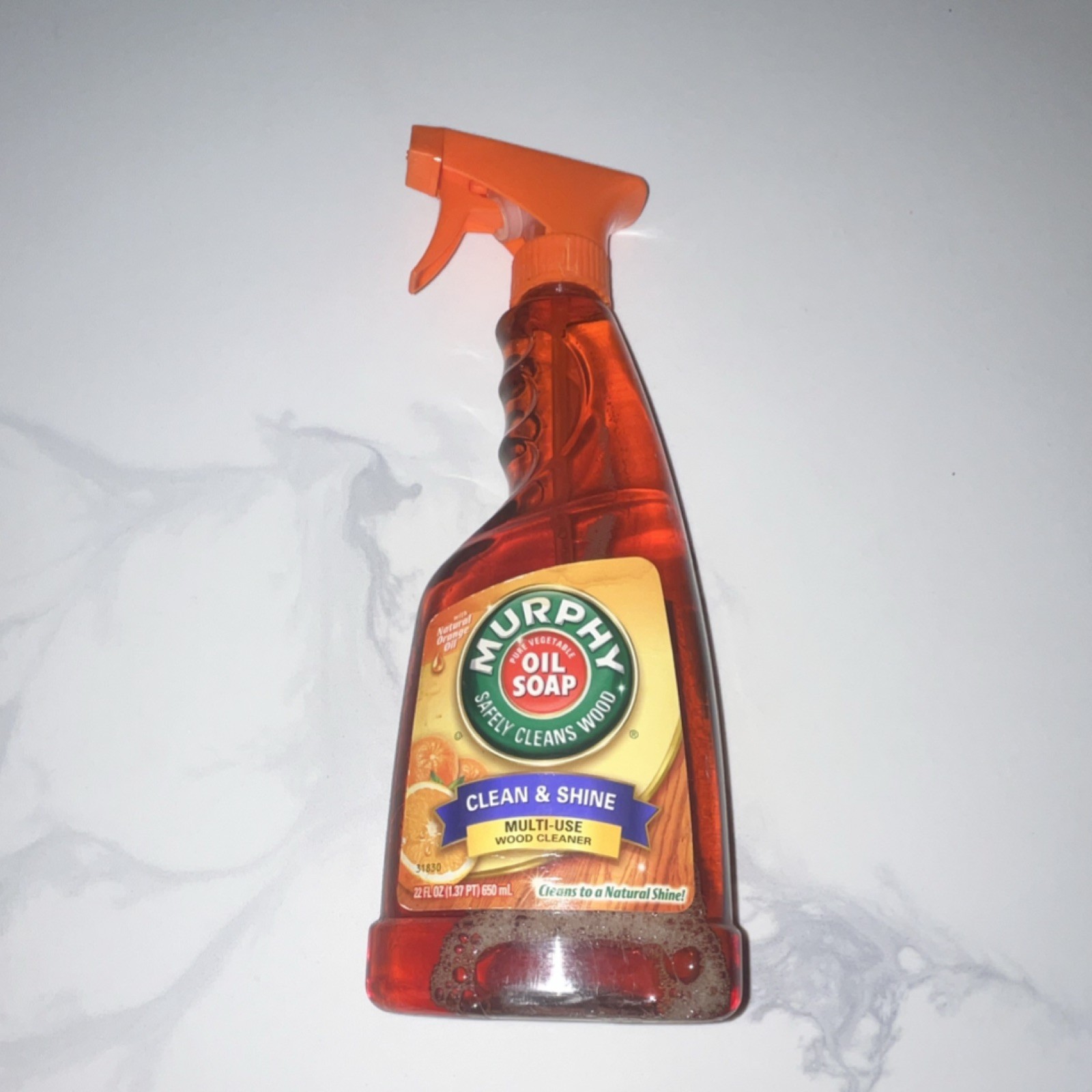 Murphy Multi-Use Wood Cleaner Spray 22 fl oz Orange Scent Cleans to Shine