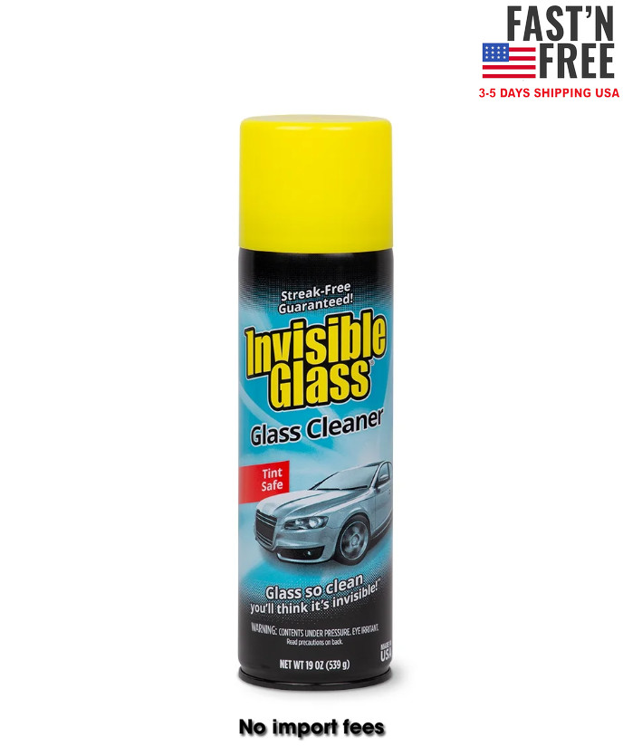 (2 pack) Stoner Invisible Glass Automotive Glass Cleaner, 19 Oz