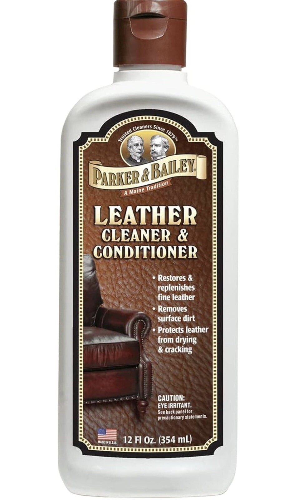 PARKER & BAILEY Leather Furniture Upholstery CLEANER & CONDITIONER 12oz