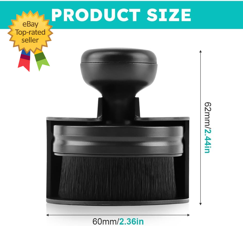 2 Pack Auto Detail Brushes Tire Shine Applicator Brush Automotive Tire Dressing