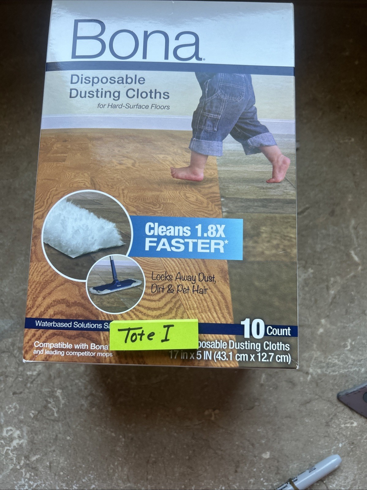 NEW SEALED – Bona Hard Surface Floor Disposable Dry Dusting Pads