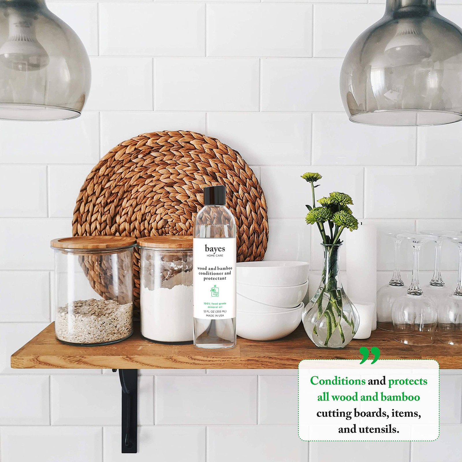 Bayes Food Grade Mineral Oil for Cutting Board – Mineral Oil Food Grade for B…