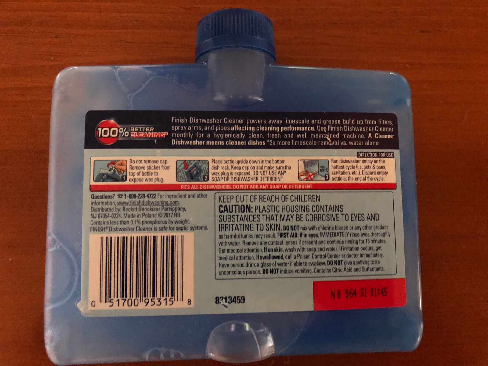 FINISH DISHWASHER CLEANER 3 PACK, 3 MONTH SUPPLY – GREASE & LIMESCALE
