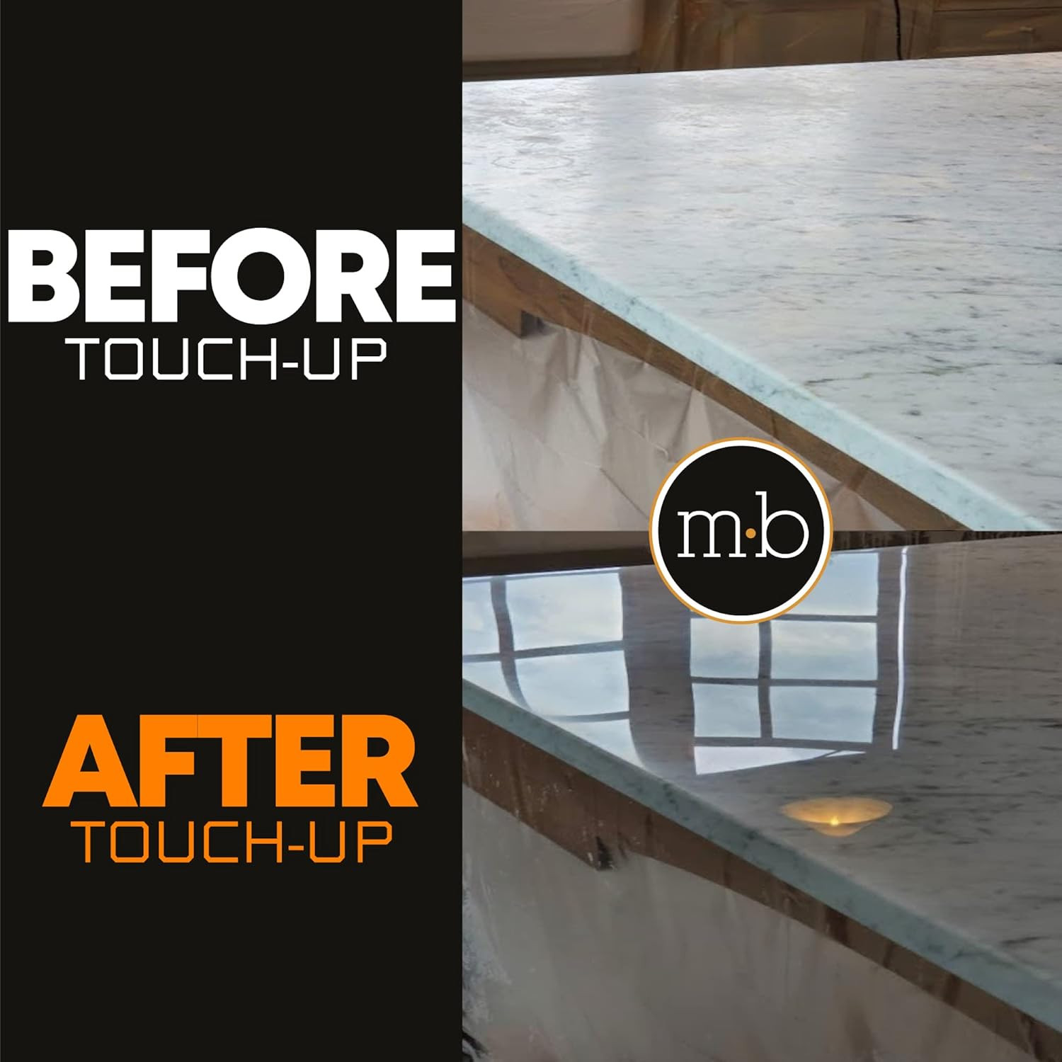 MB-11 Marble Polishing Powder & Cloth – Restore Marble, Travertine, Onyx Shine