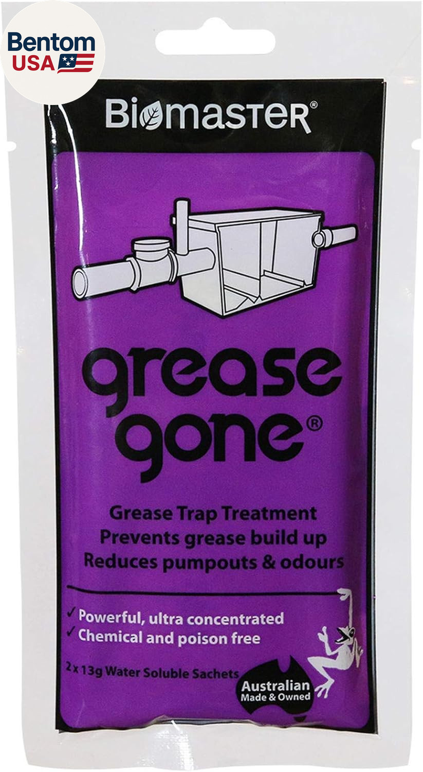 Grease Gone Grease Trap Cleaner Treatment, Turns Fat, Oil and Grease to Water, R