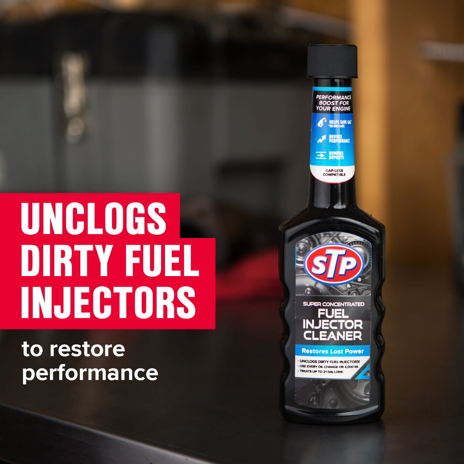 STP – Super Concentrated Fuel Injector System Cleaner – 5.25 FL OZ (1 PACK)