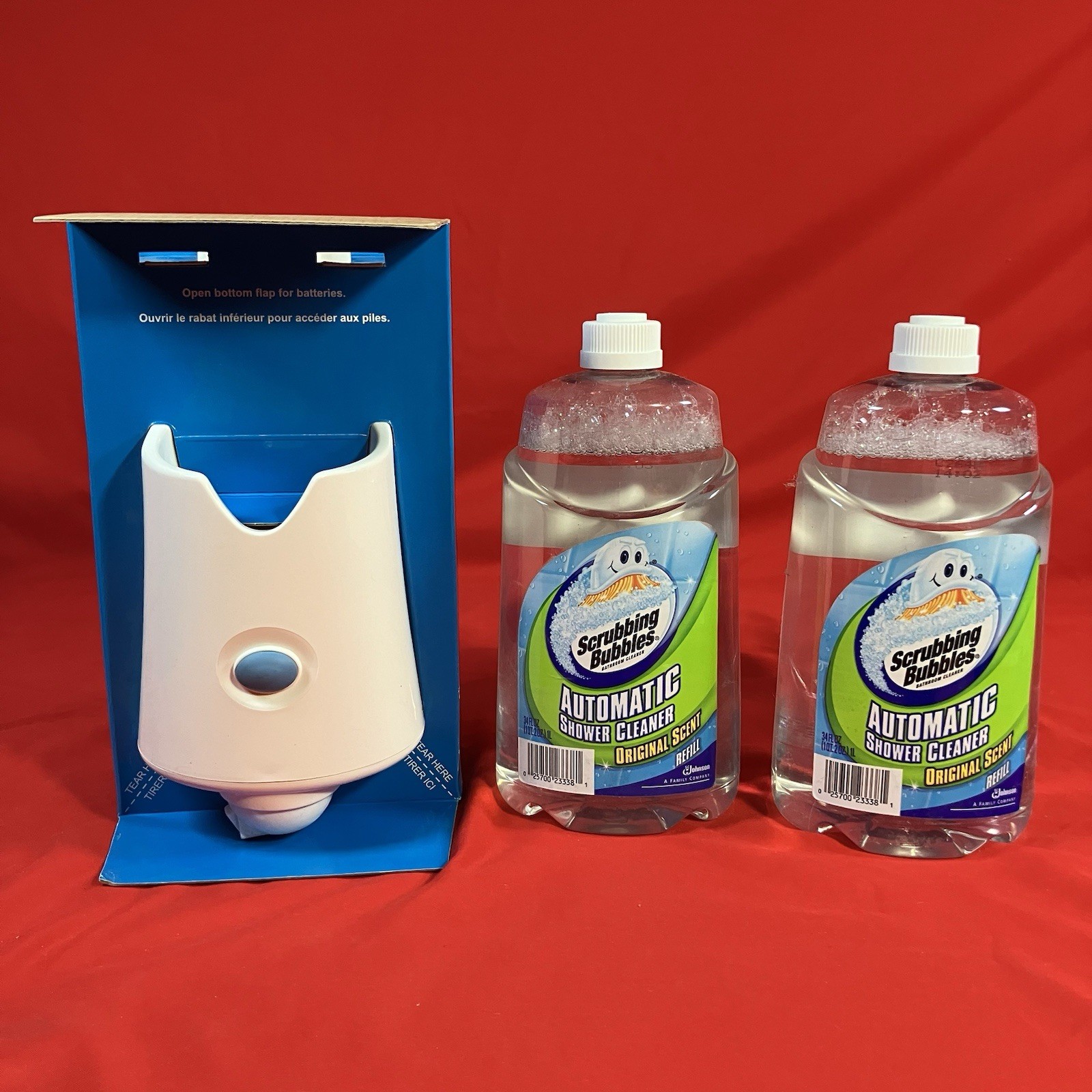 Scrubbing Bubbles Automatic Shower Cleaner Starter Kit Plus 2 Liters Of Liquid