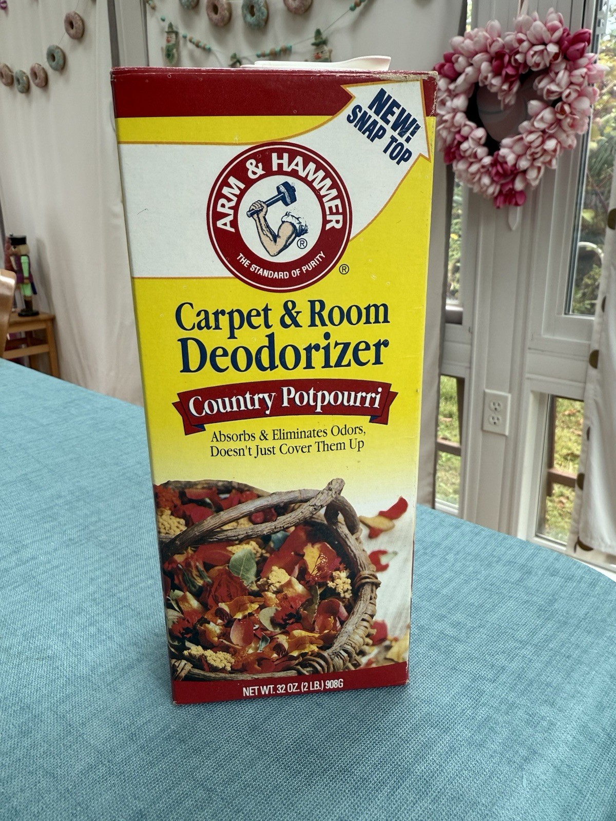 VTG 1997 ARM & HAMMER CARPET DEODORIZER Country Potpourri , 32oz Eliminate Oder