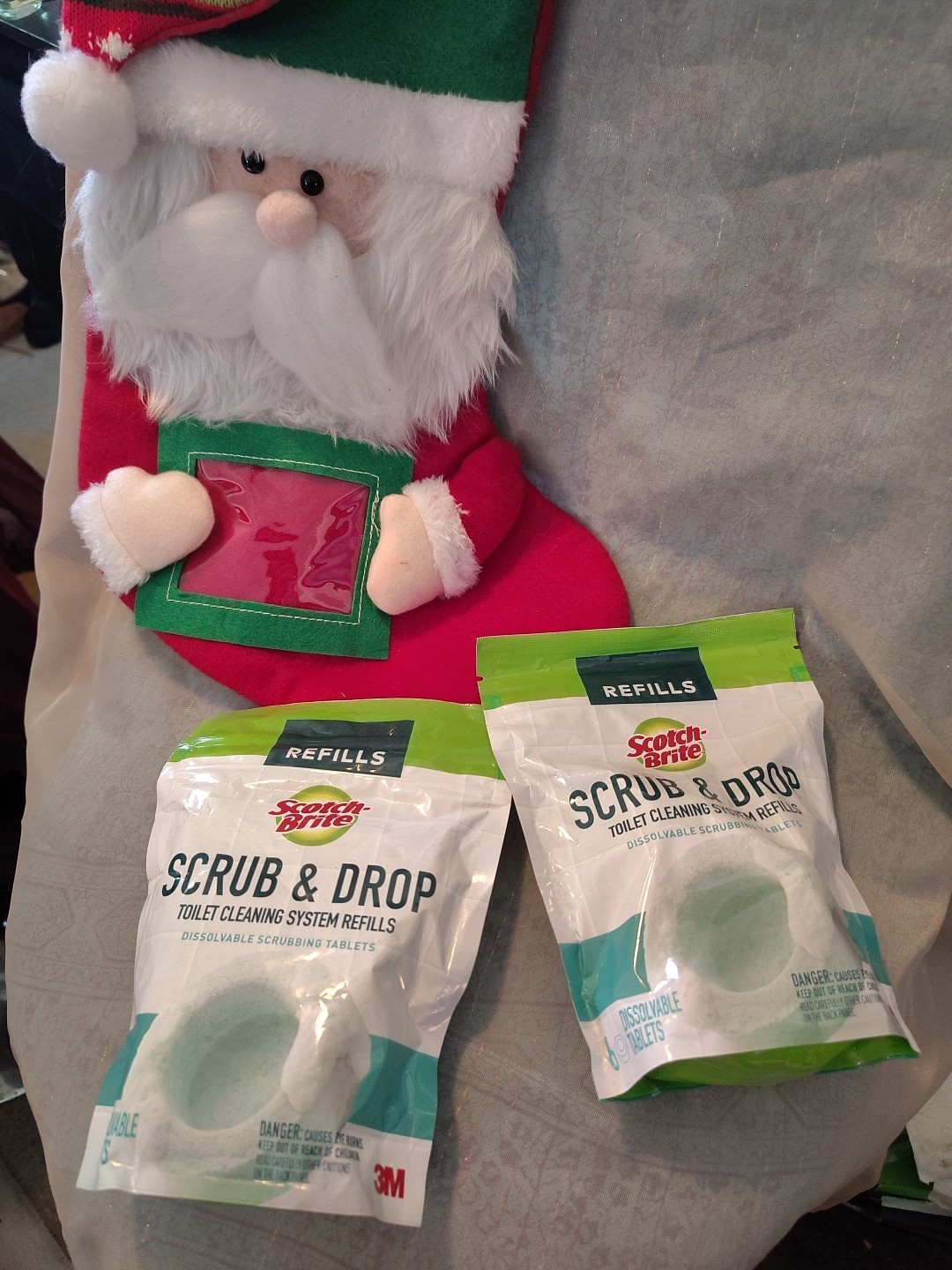 ~ Scotch Brite SCRUB & DROP ~ Toilet Cleaning System Refills 6 Tablets