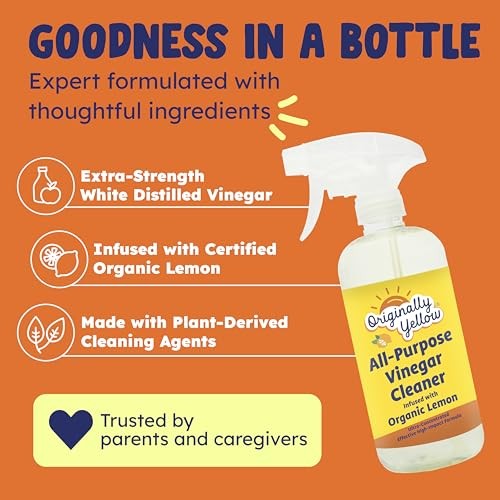 Originally Yellow Vinegar Multi Surface Cleaner 3 Pack