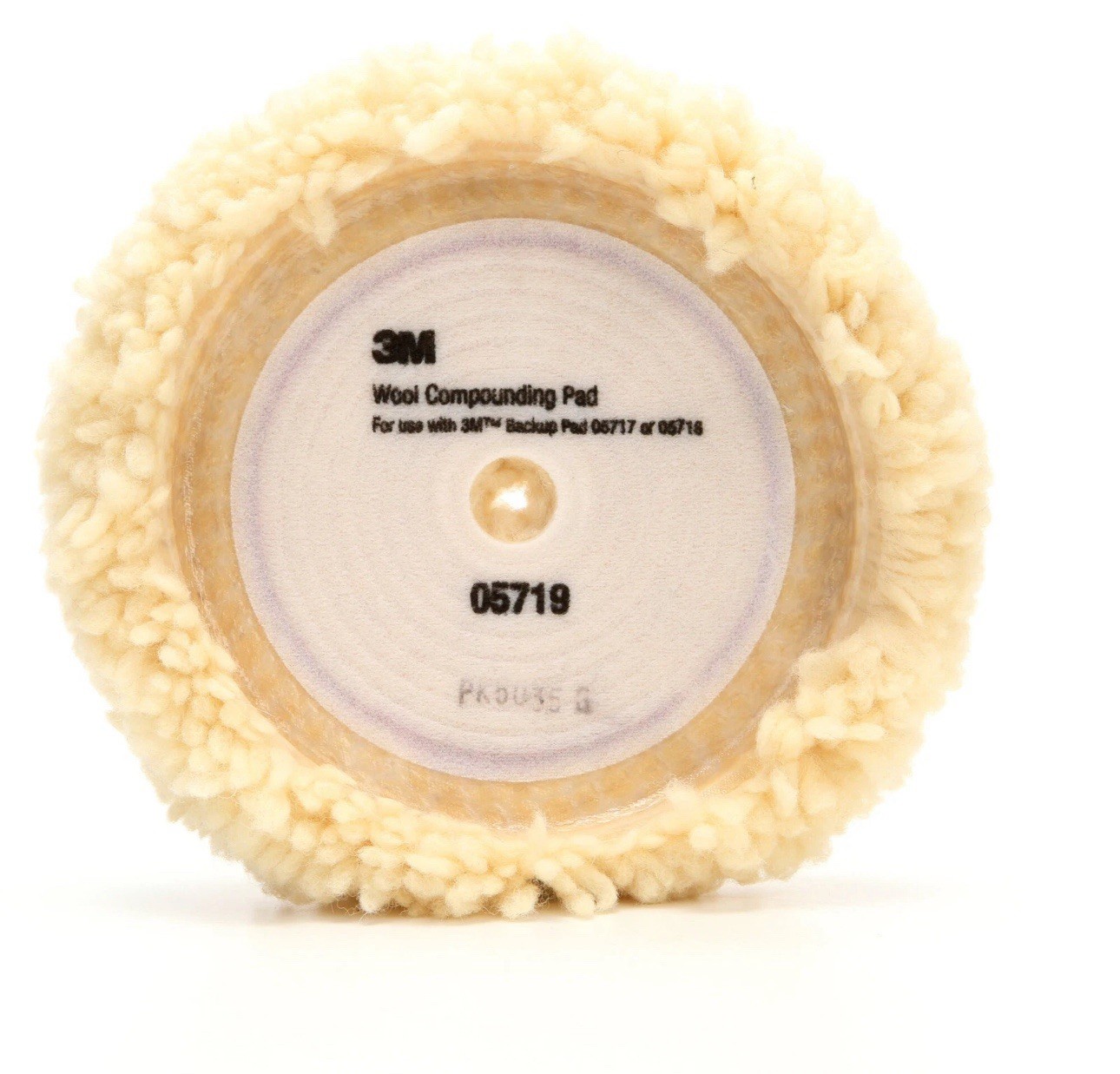 3M Perfect-It Wool Compound Pad, 05719, 9 in