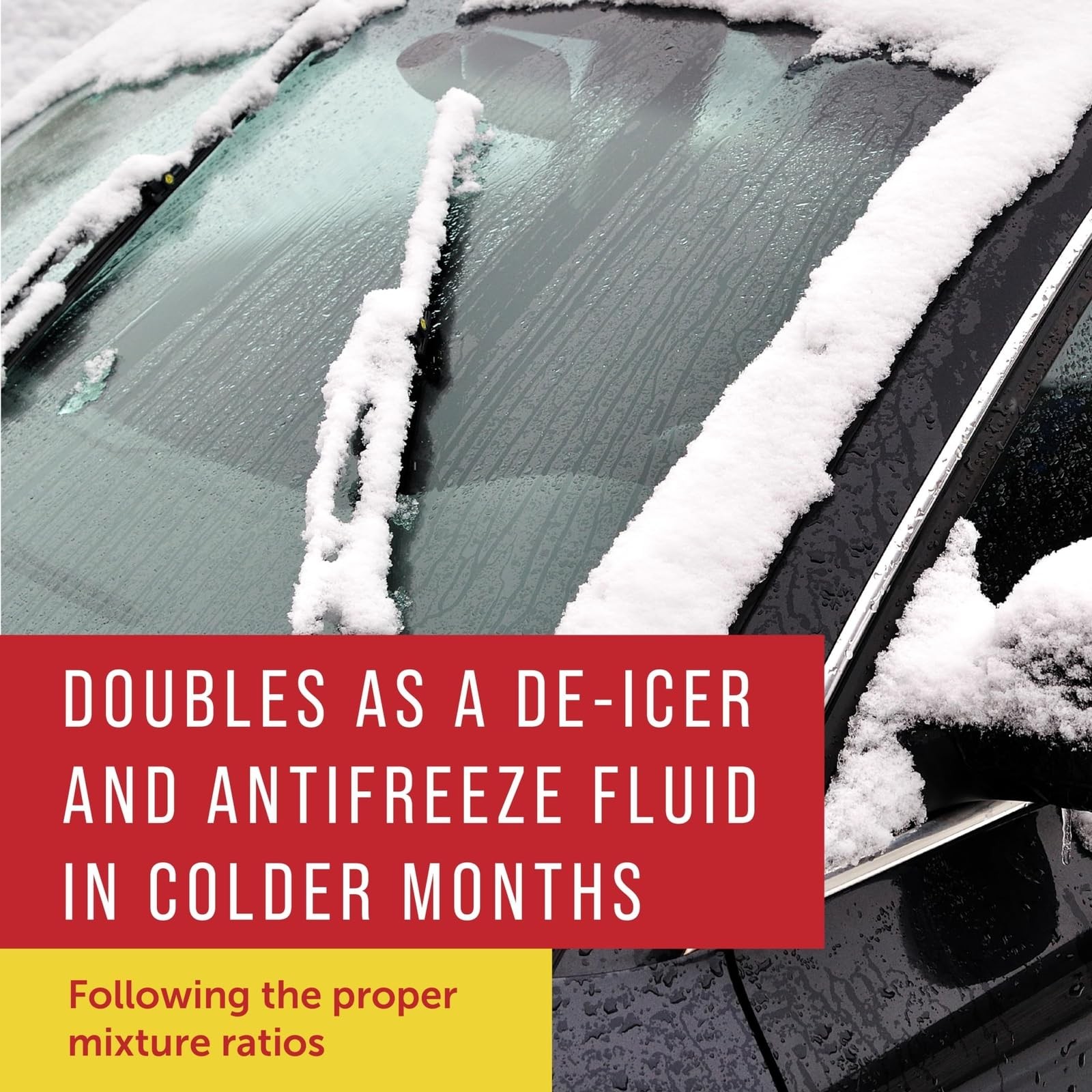 Maplefield – Windshield Washer Fluid Concentrate – All-Season, Streak-Free Ca…