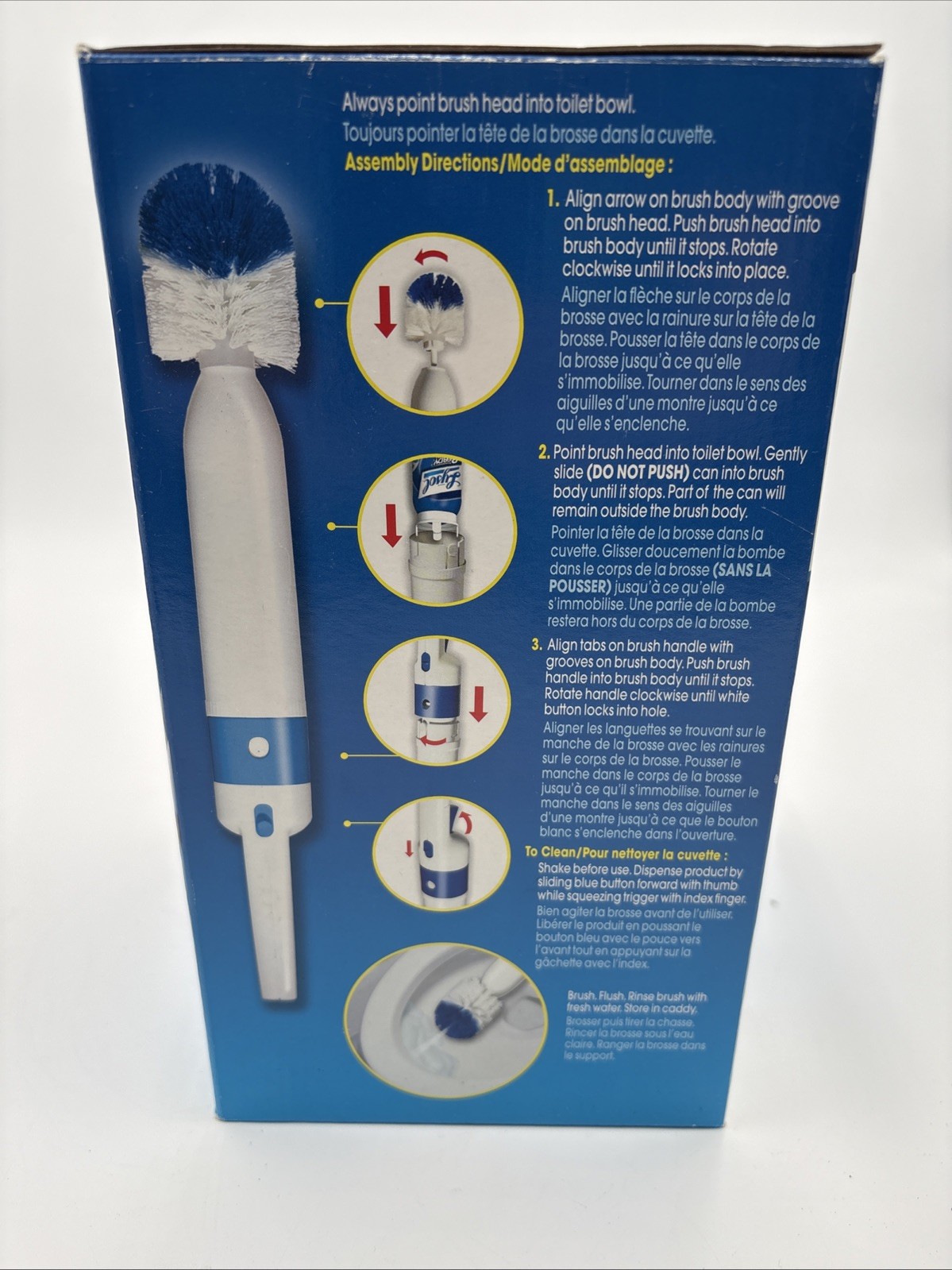 NEW Box LYSOL Ready Brush Refill Toilet Bowl Cleaning System Bathroom Cleaner