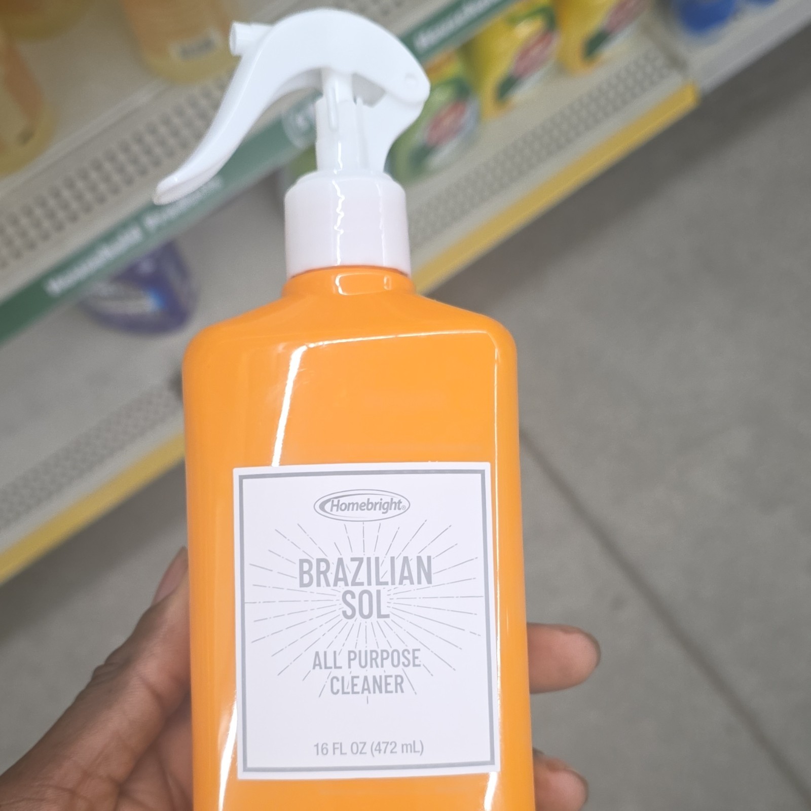 Homebright Brazilian Sol All-Purpose Cleaner Spray 16 fl oz, 1 Pack