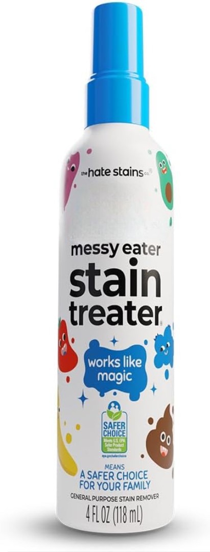 Messy Eater Stain Remover Spray 4oz Baby Laundry Essentials for Clothes & Fabric