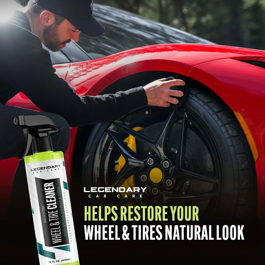 Deep Wheel Cleaner Spray 16oz – All Wheel & Rim Cleaning Formula – Car Wheel