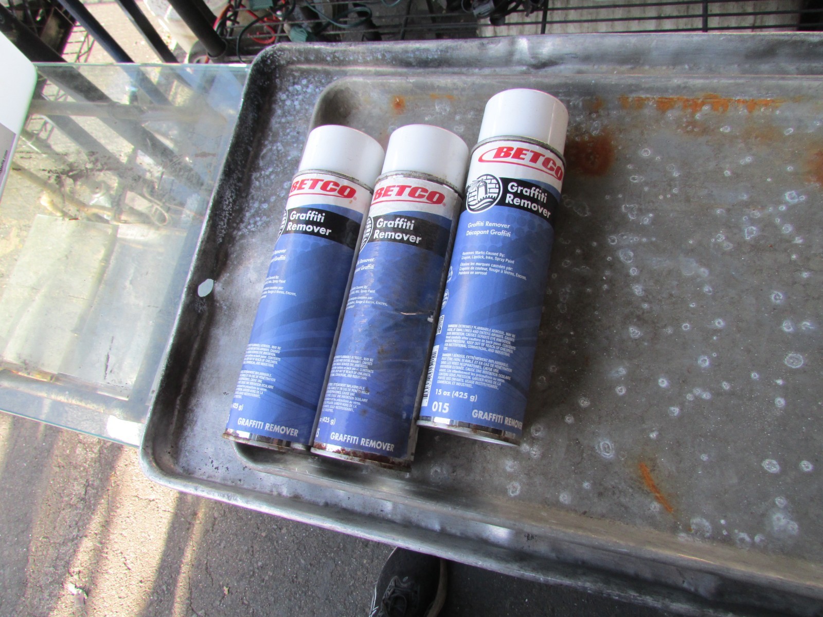 New Betco Graffiti Remover Spray 15 oz. (Lot Of 3)