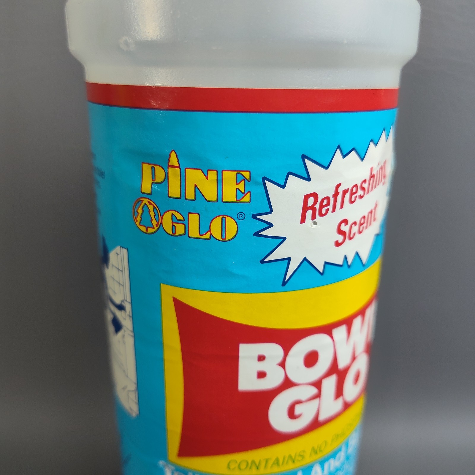 Vintage 1979 Pine Glo Bowl Glo Toilet Bowl Bathroom Cleaner Movie Prop Graphics