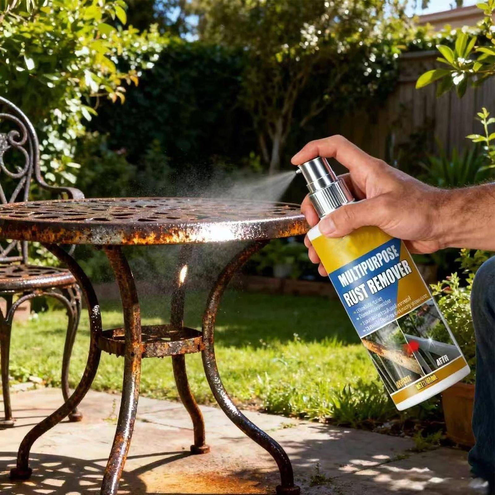 Rust Remover 100ml Fast Acting Powerful with Cleaning Towel Rust Removal Spray