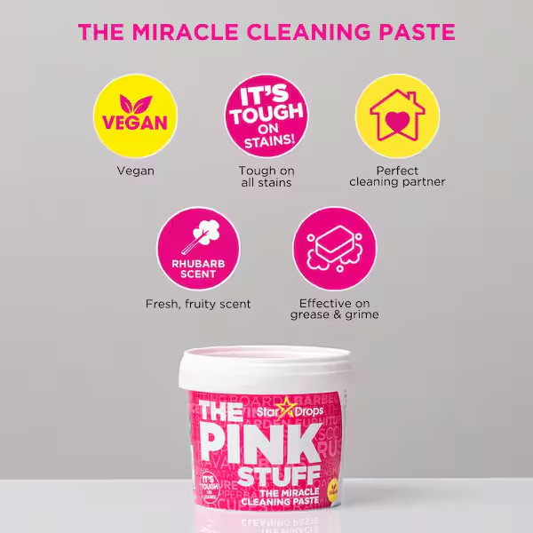 All Purpose Cleaner The Pink Stuff 500g Multi-Purpose Miracle Cleaning Paste