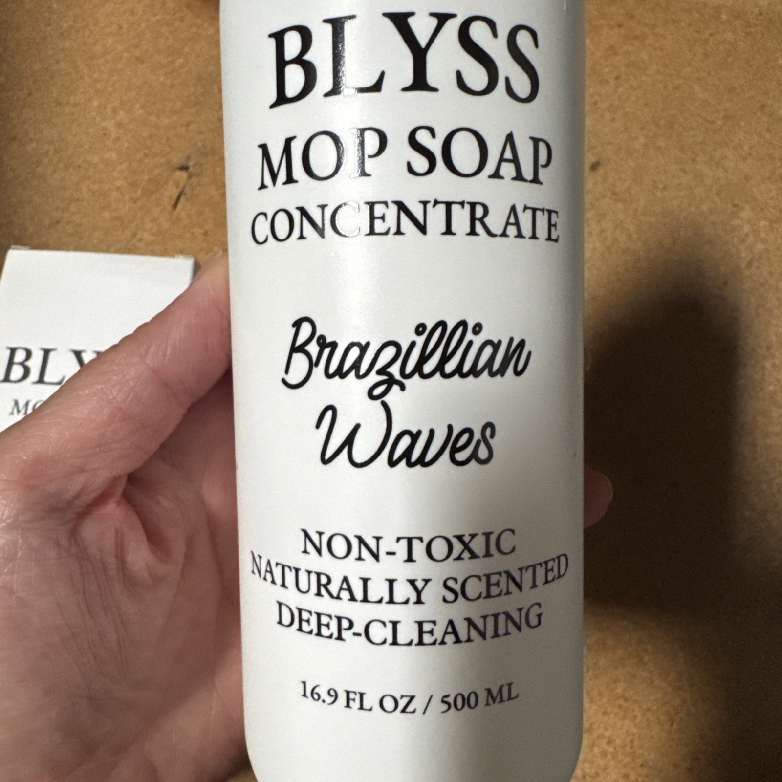 2 Pack BLYSS Mop Soap Concentrate Brazilian Waves Floor 500ml Deep Cleaning