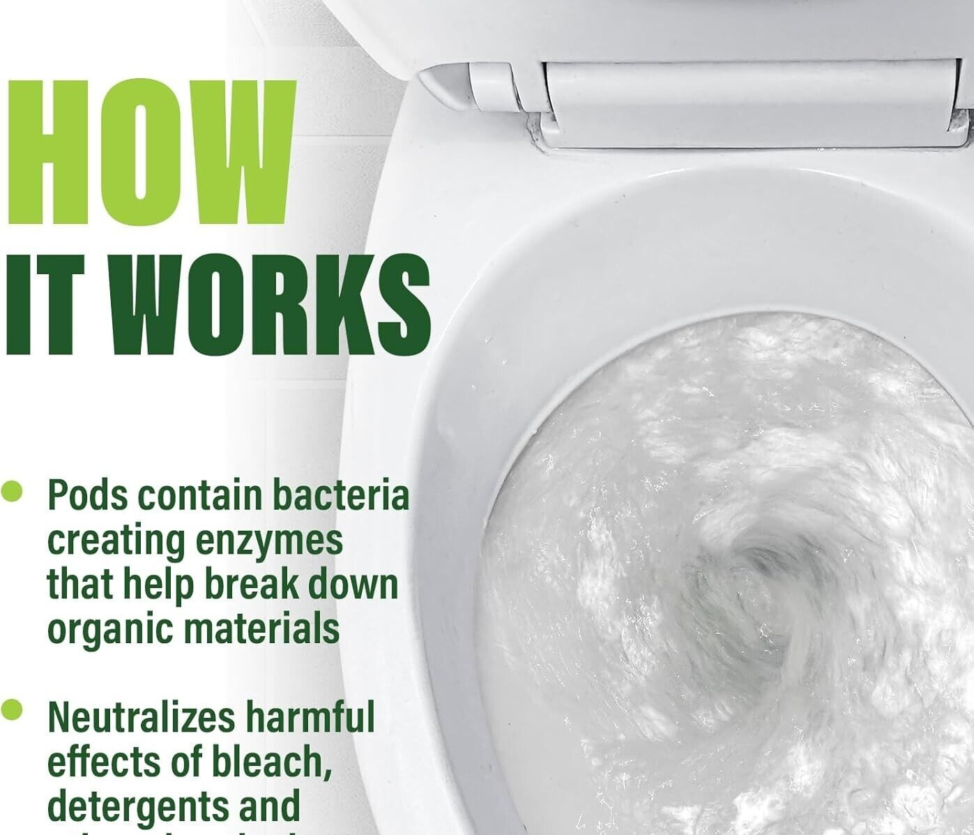 Septic Tank Treatment Packets | 6 Month Septic Tank Supply