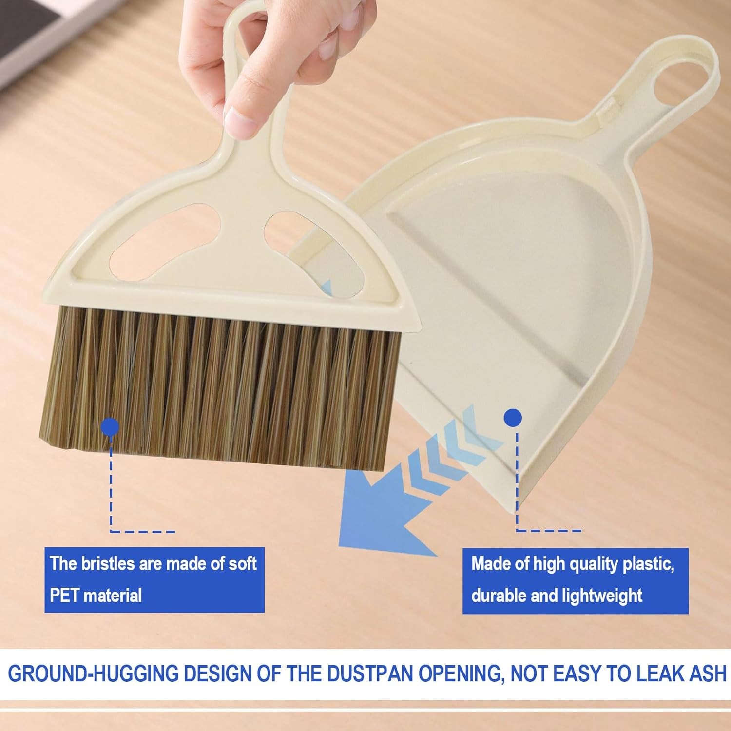Mini Broom and Dustpan Set Hand Broom with Dustpan Portable Housekeeping