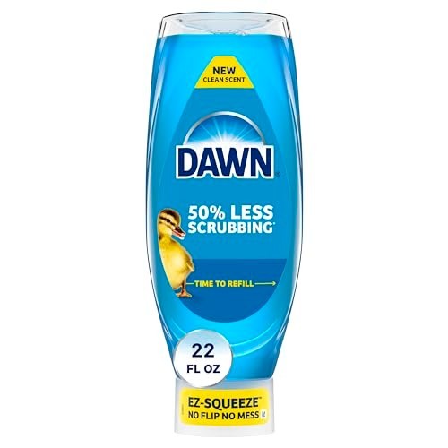 Dawn EZ-Squeeze Ultra Dish Soap Dishwashing Liquid, Original Scent, 22.0 fl oz