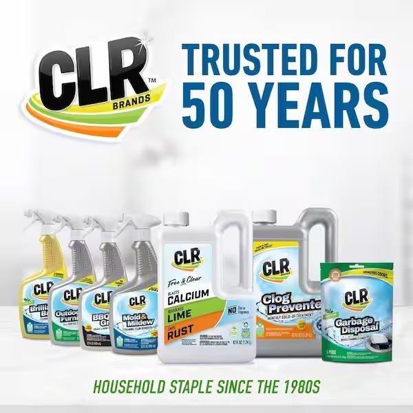 CLR Mold & Mildew Foaming Stain Remover Bleach Free 32 oz 3-Pack