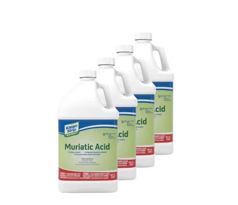 1 gal. Green Muriatic Acid (4-Pack)