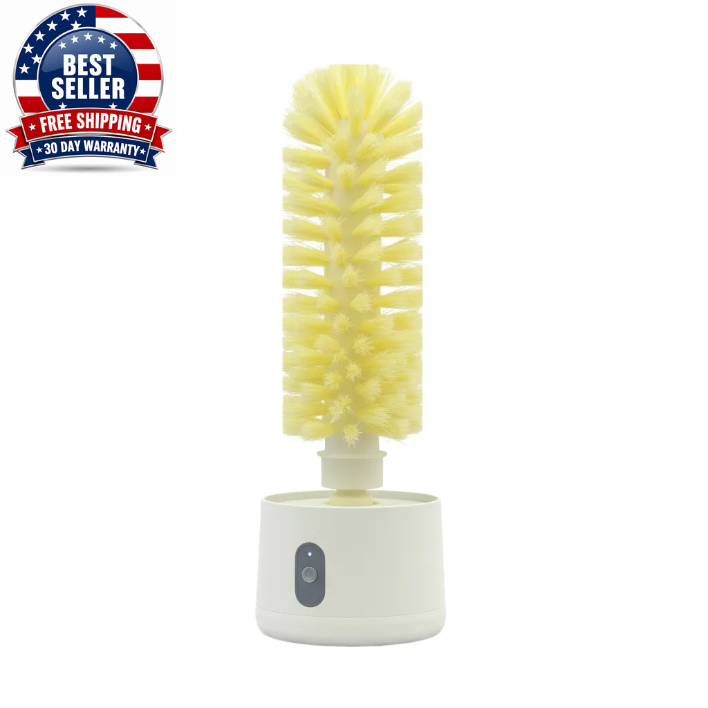 Electric Cup Scrubber Glass Cleaner Lazy Bottles Brush Sink Kitchen Cup Cleaning