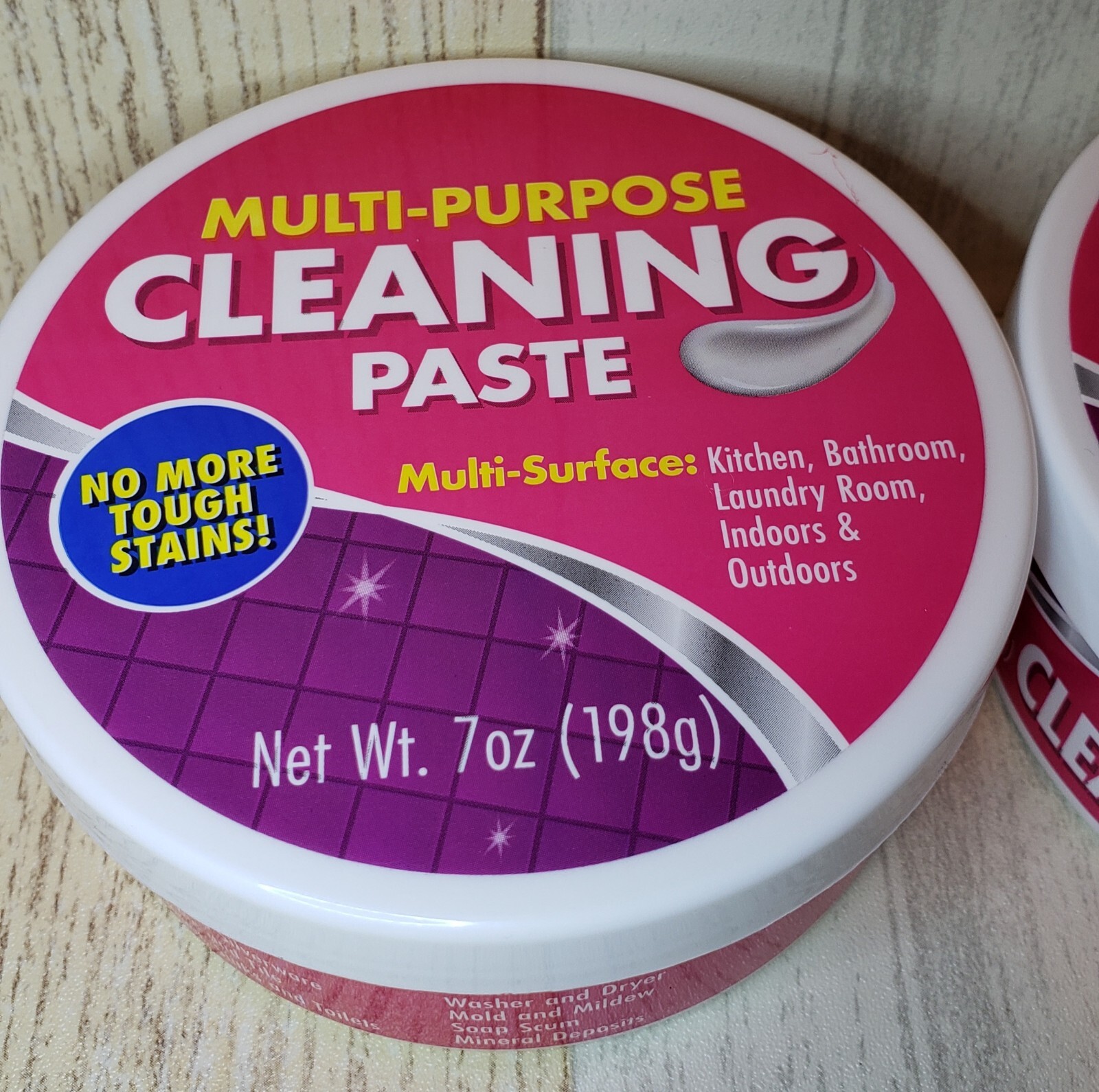 Lot Of 2* Generic “Multi-Purpose Cleaning Paste”*7 oz. Each* Free Shipping