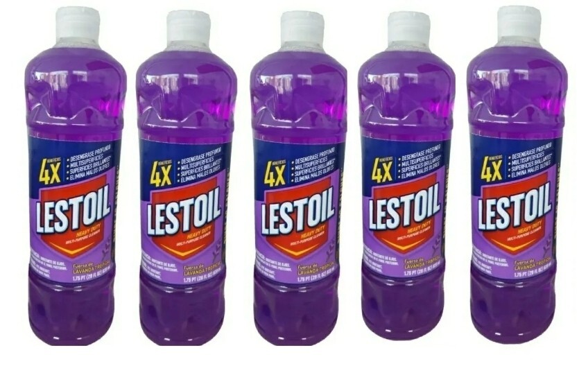 LESTOIL INTENSE LAVENDER HEAVY DUTY MULTI-PURPOSE DEGREASER CLEANER (5pks-28oz.