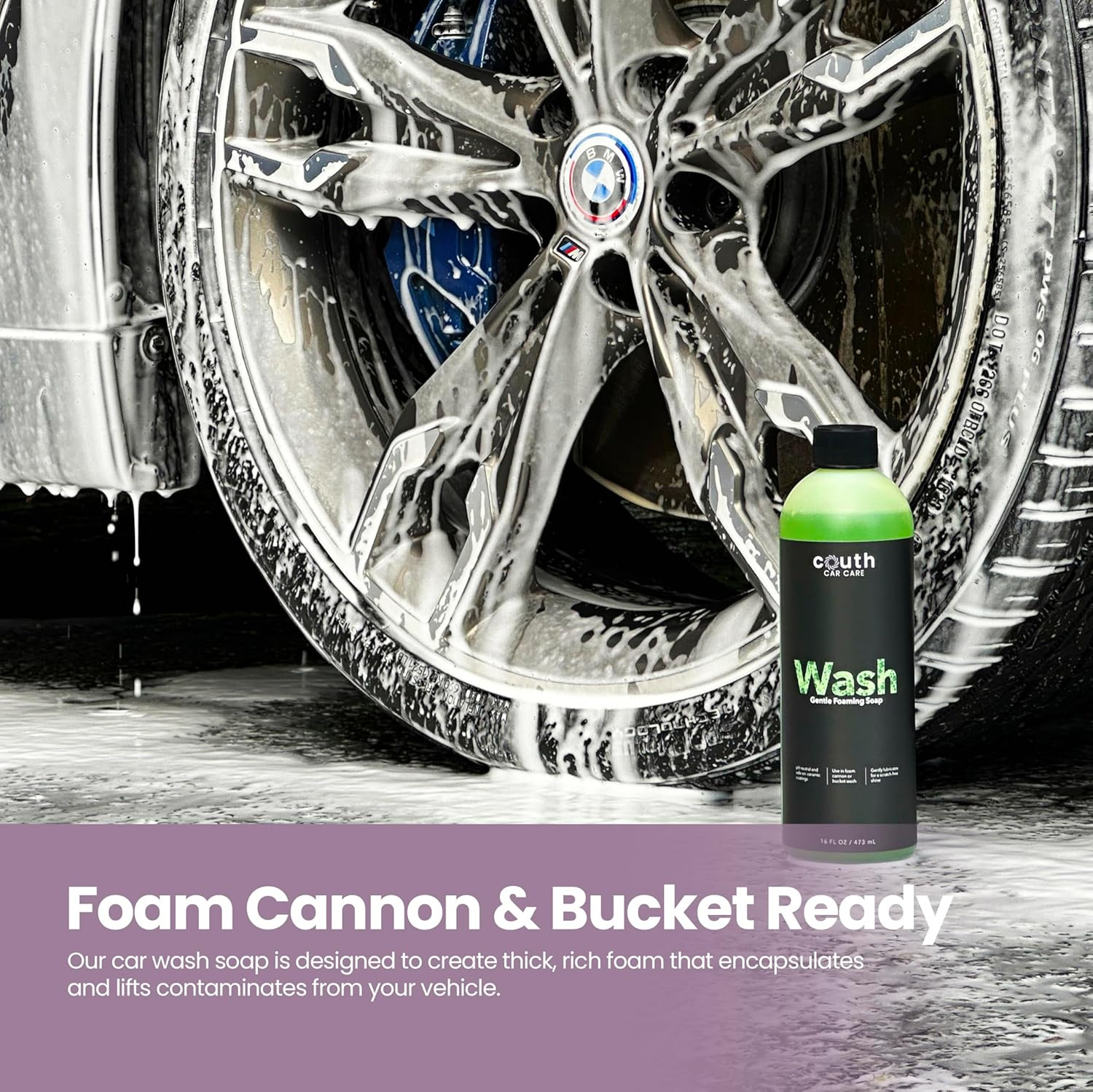 Wash – Ph Neutral Car Wash Soap | Car Soap for Foam Cannon or Bucket Wash | Cera