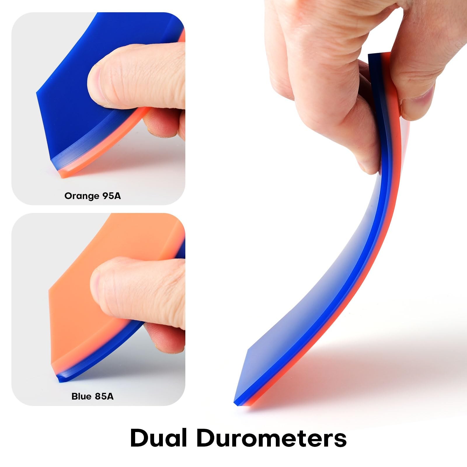 2 Pack Squeegee (5-Inch Blade, No Handle)