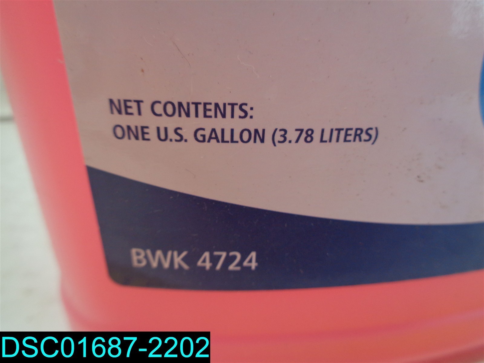 QTY=1 GAL Boardwalk All-Purpose Cleaner, Unscented BWK4724 749507000631