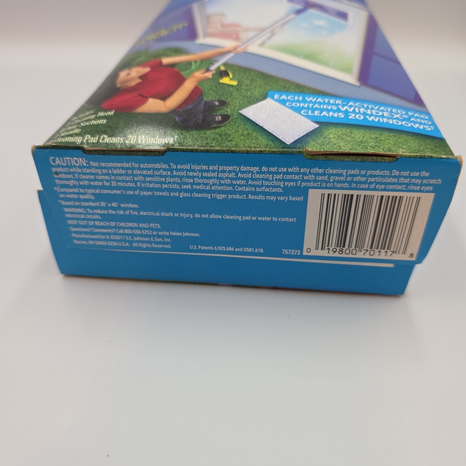 Windex Outdoor All-In-One Glass & Window Cleaning Tool Starter Kit NEW Open Box