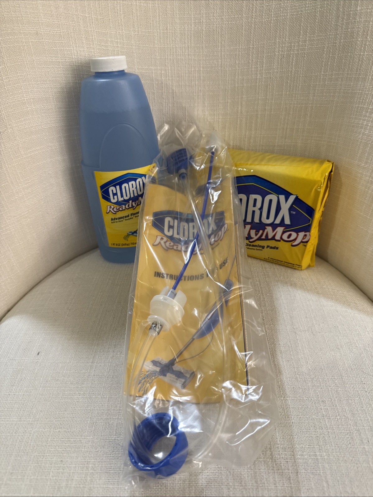 Clorox Ready Mop Floor Clean REPLACEMENT Bottle Cleaning Pads & Pump Mechanism