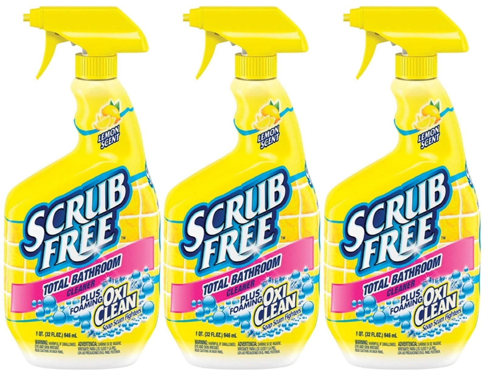 scrub free bathroom cleaner