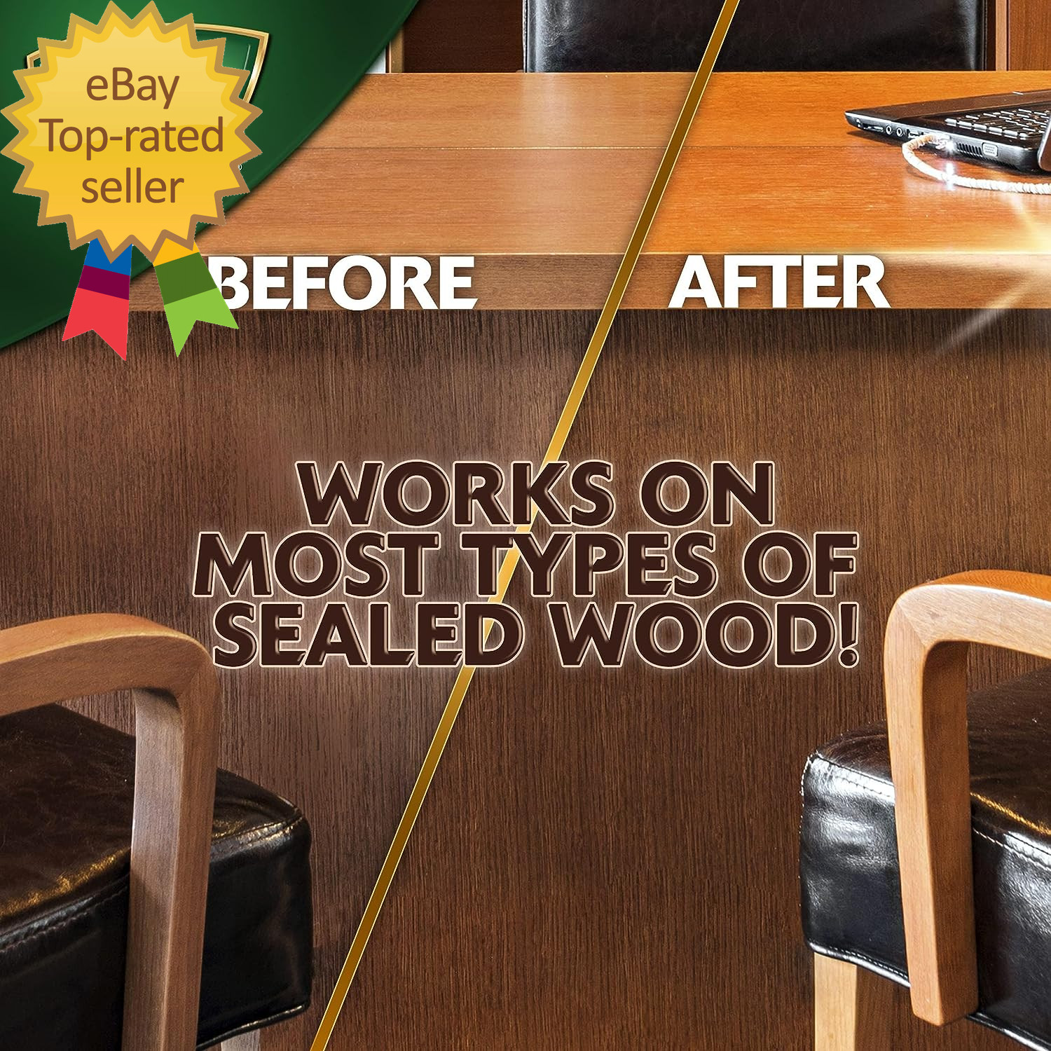 Old English 75144 Scratch Cover for Dark Woods, 8Oz Bottle, Wood Polish