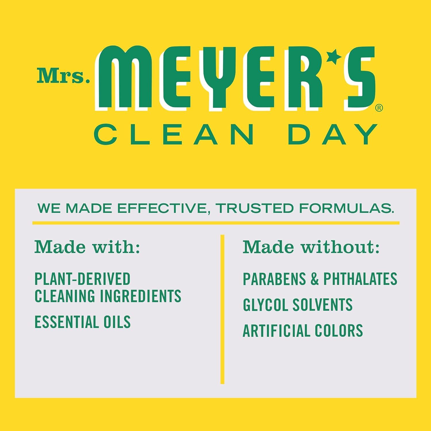 Mrs. Meyer’s Clean Day Multi-Surface Everyday Cleaner, Cruelty Free Formula,