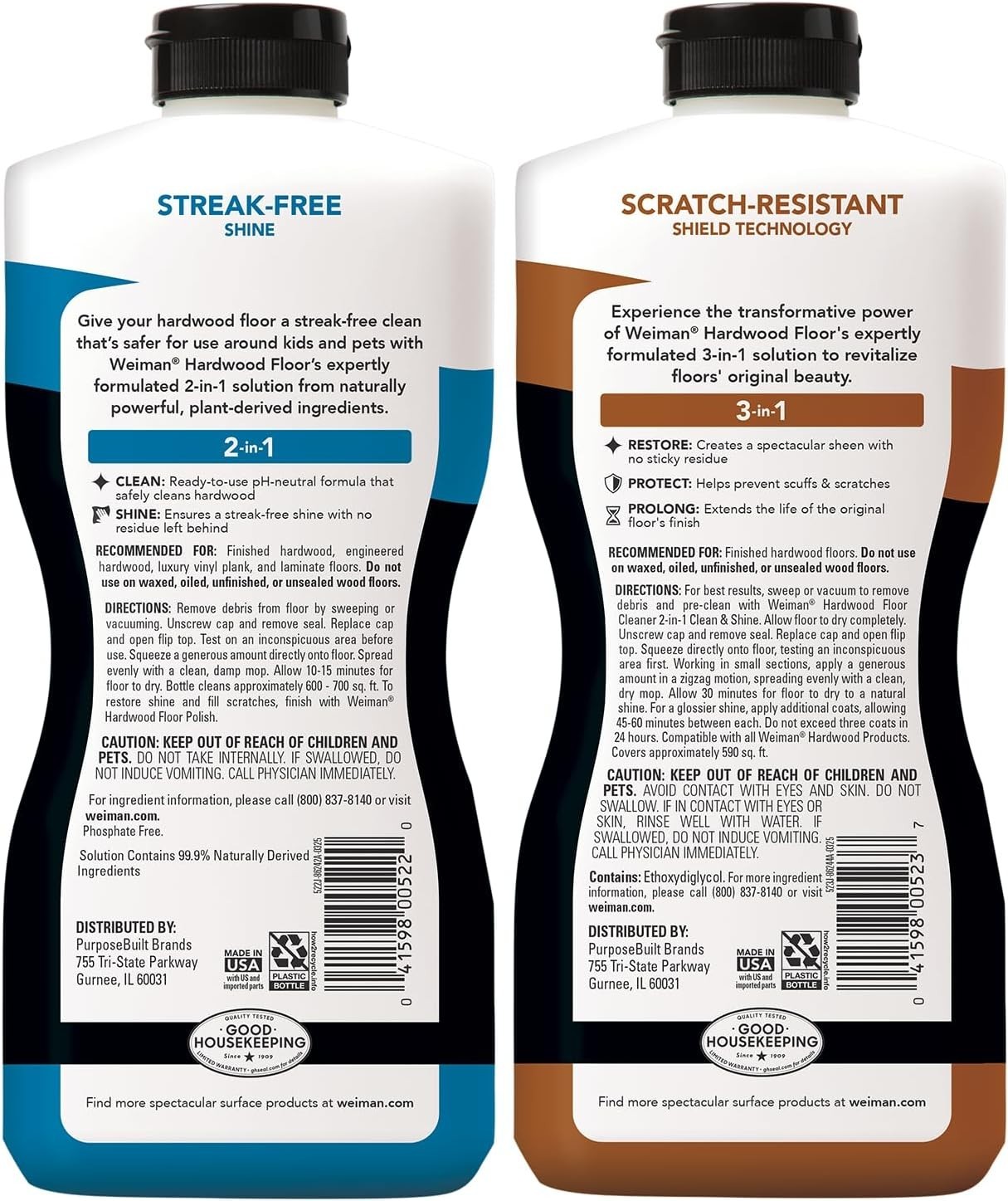 Restore & Shine Hardwood Floor Kit: Cleaner & Polish Duo with Scratch Repair