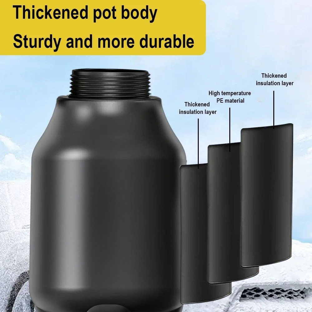 2000ML Electric Foam Sprayer Car Wash Gun Wireless Rechargeable 60° Spray Range