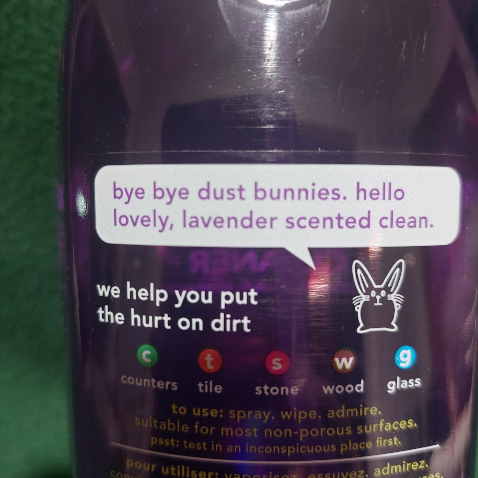 Method All-Purpose Multi-Surface Cleaner French Lavender 28oz. Spray Bottle