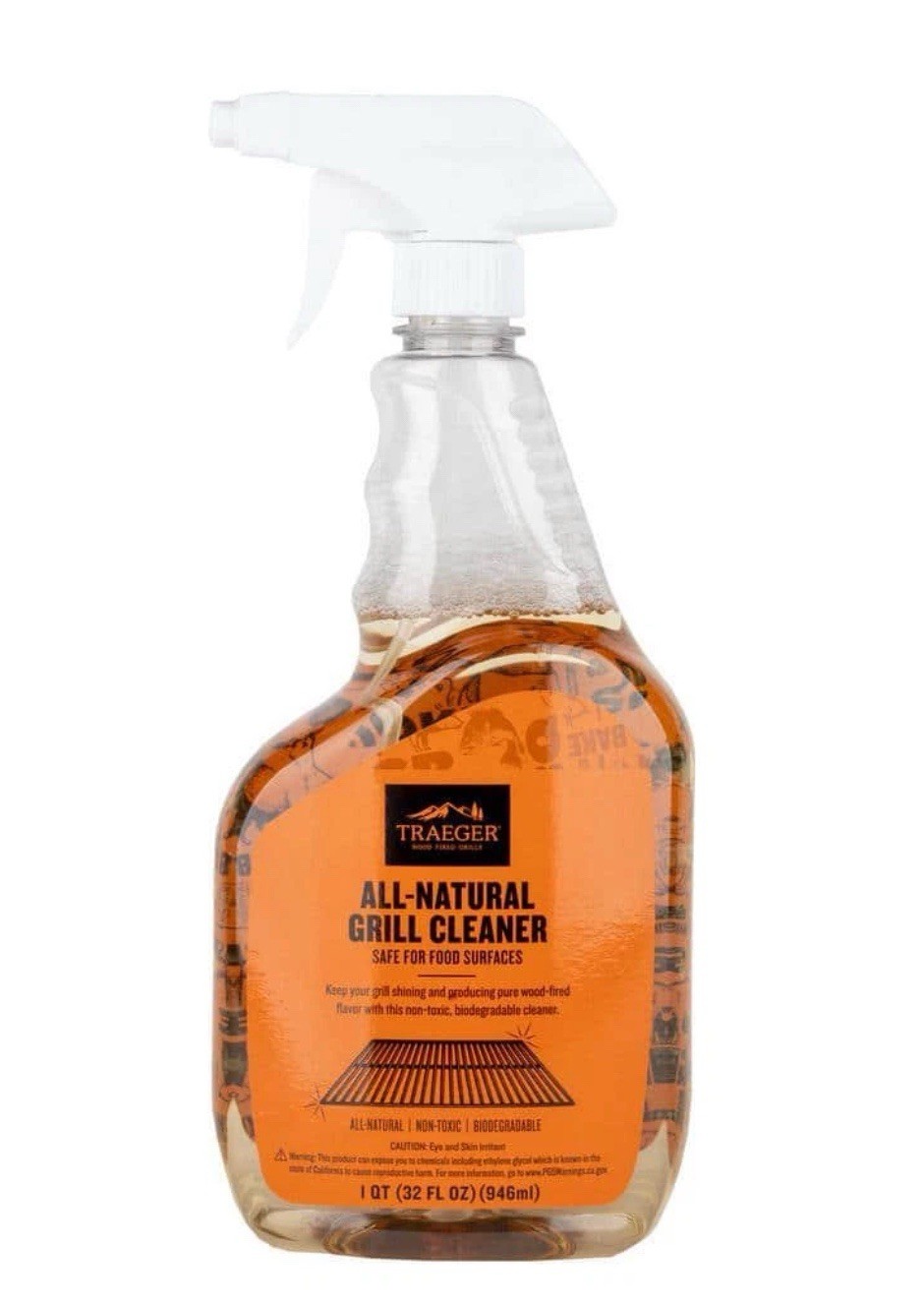 All Natural Non-Toxic Cleaner Degreaser Household BBQ Grill 946mL 32floz