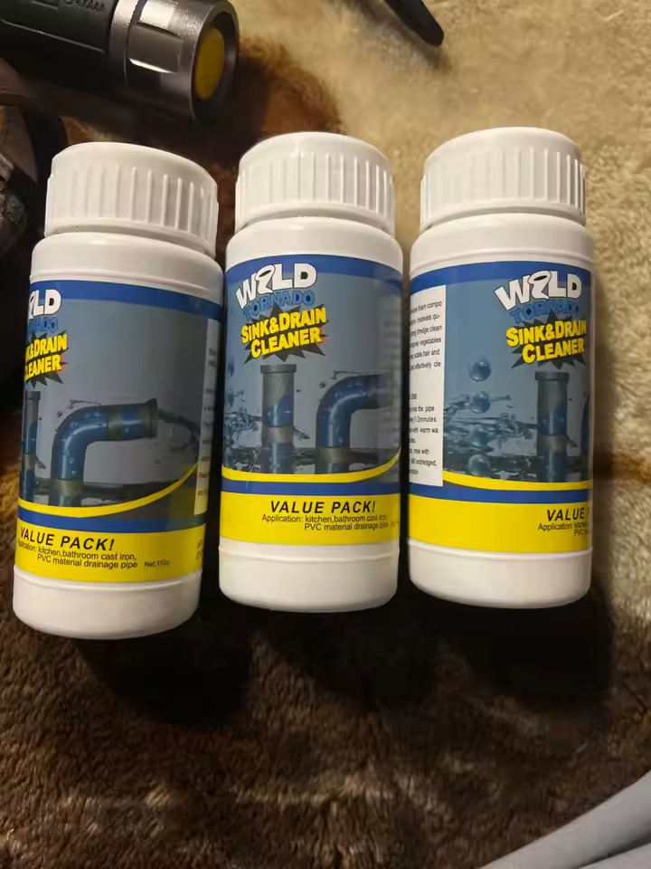 1~5x Wild Tornado Powerful Sink Drain Cleaner High Efficiency Clogging Cleaner