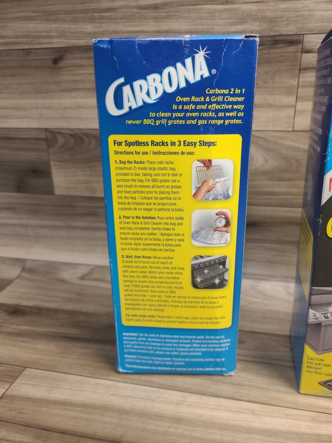 2 Pack Carbona Pro Care Oven Rack and Grill Cleaner Kit 16.8oz. Each