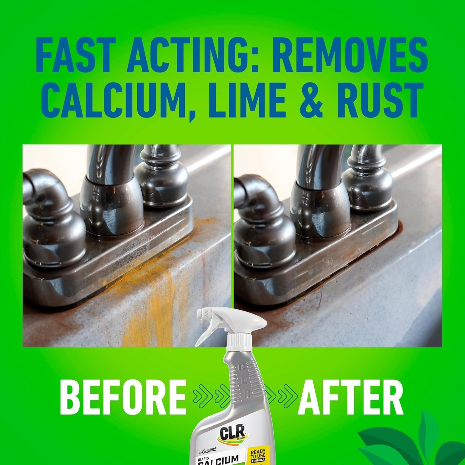 Lime Rust Remover, 22 Ounce Spray Bottle, CLR-22